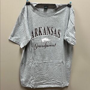 Gray Arkansas Grandparent T-Shirt